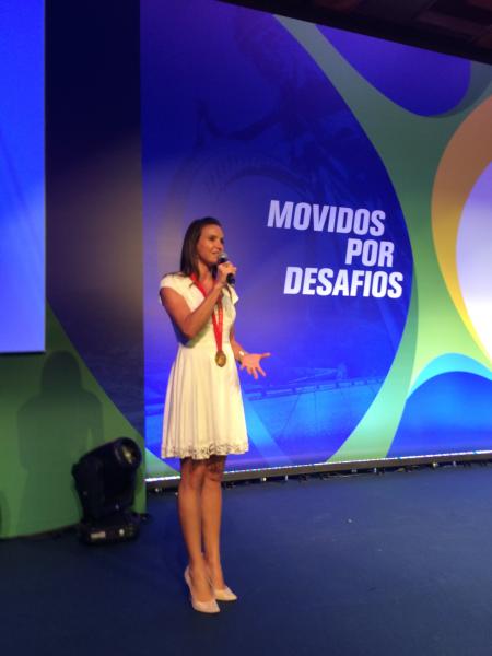 Evento - AMBEV com Maurren Mahgi